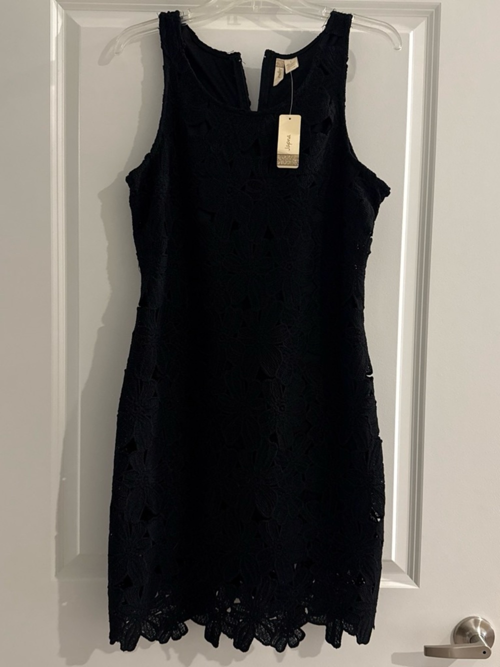 Black Lace Sleeveless Dress - Unbranded